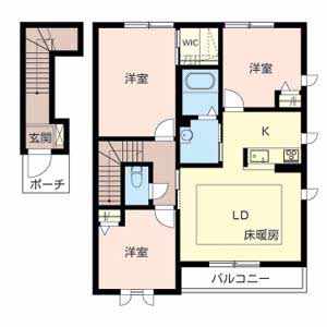 シャーメゾン福田 B202号室