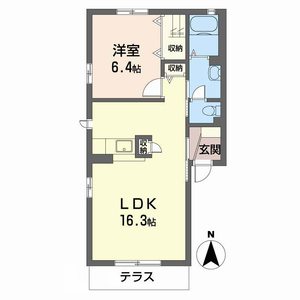 フレーズ上の山 0101号室