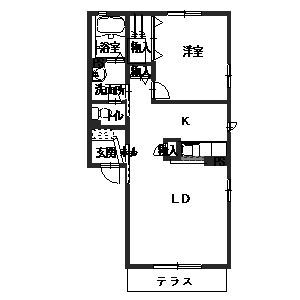フレーズ上の山 0105号室