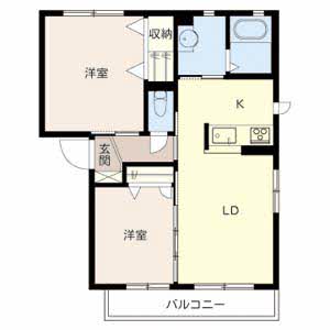 ＰＡＲＡＤＯＲＥＳ（パラドール） B202号室