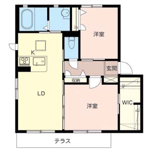 シャーメゾンアミノウチ B102号室