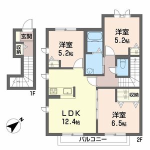パルテール・加古川 B203号室