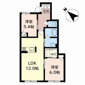 グランドゥール英賀保 D102号室