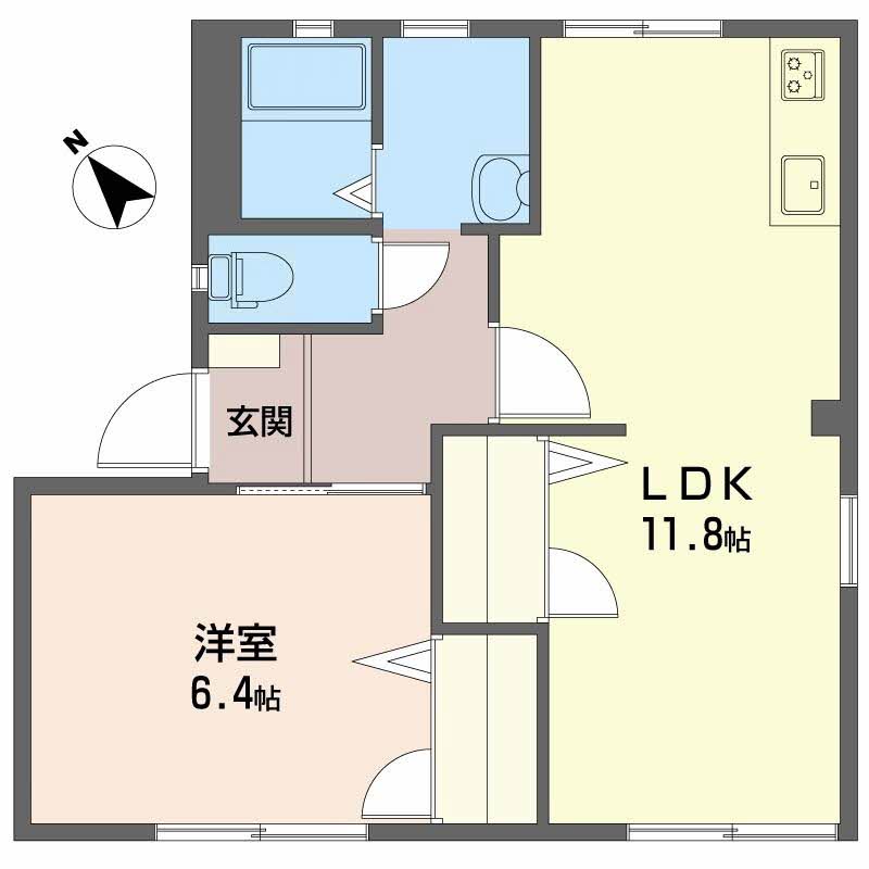 坂の久保ハイツＢ 0101号-14