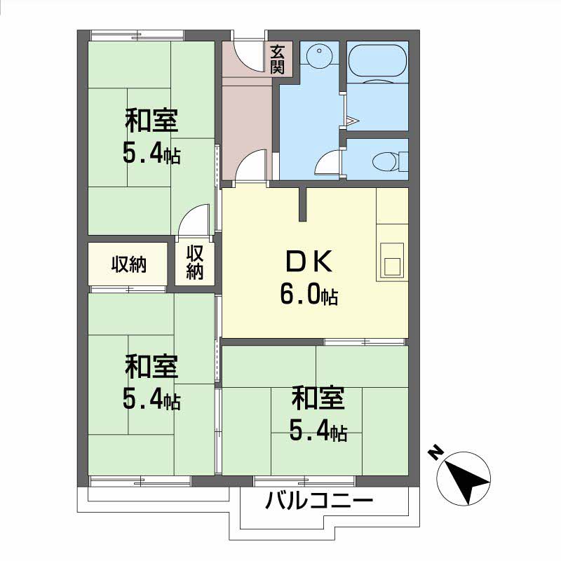スカイコーポB 0202号-3
