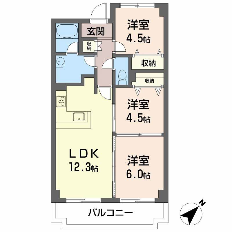 ヒュース一丘弐番館0305-2