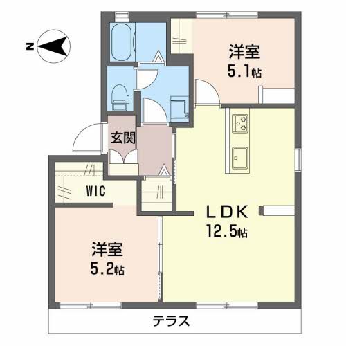 フレグランス阪南Ａ棟A101-2