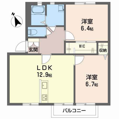 ボンリビェール吉田 A201号-14