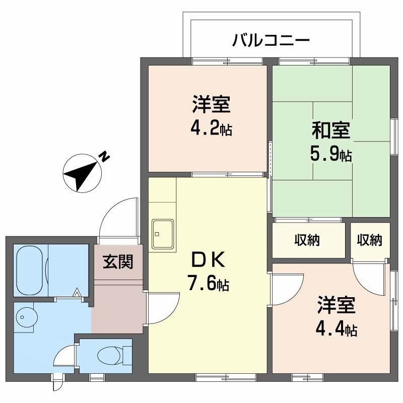 グリーンハイツ上町＊0201-2