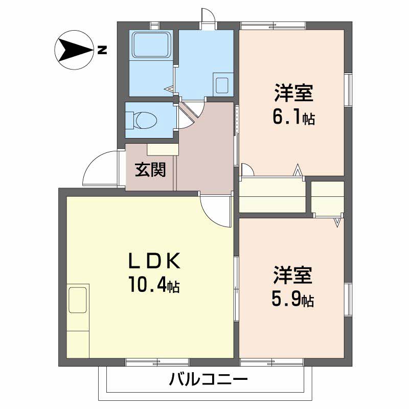 フローラ桜ヶ丘A203-2
