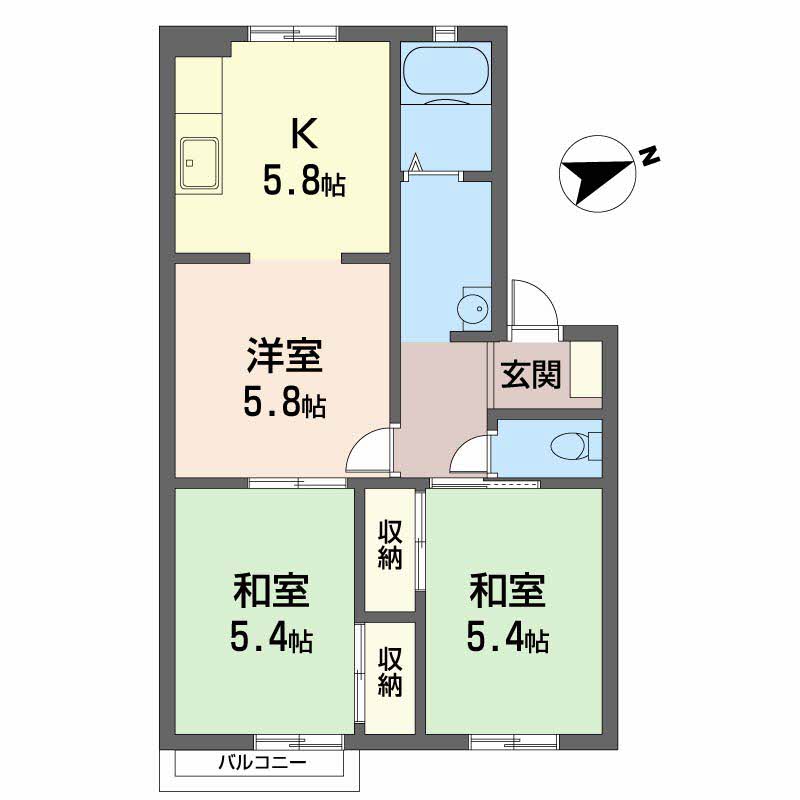 リバーサイドシティ麻生川0202-2