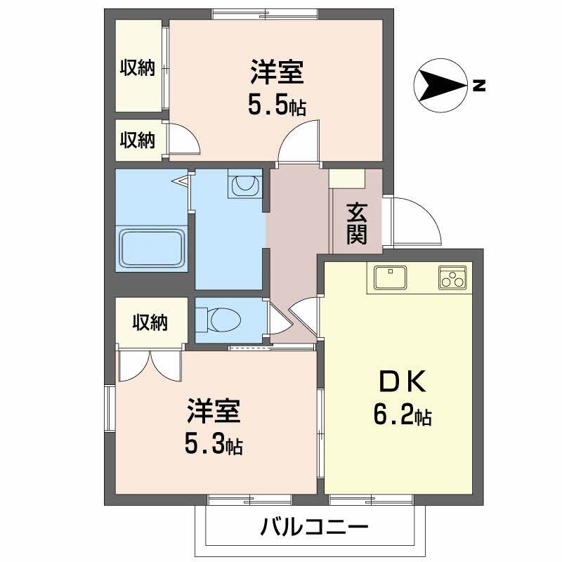 ハイツ カネミツ 0202号-3