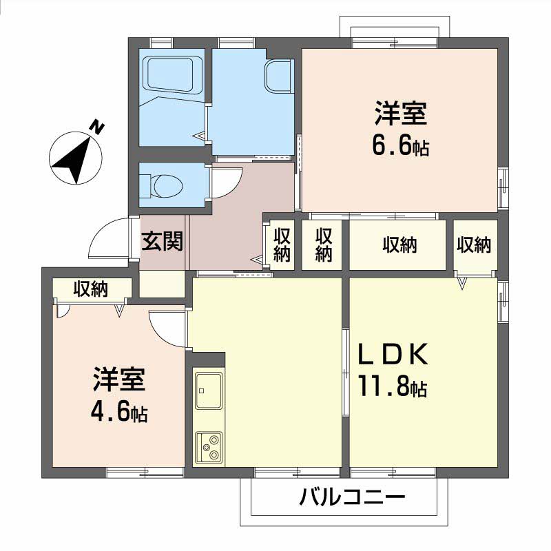 大町ガーデンライフ B201号-12