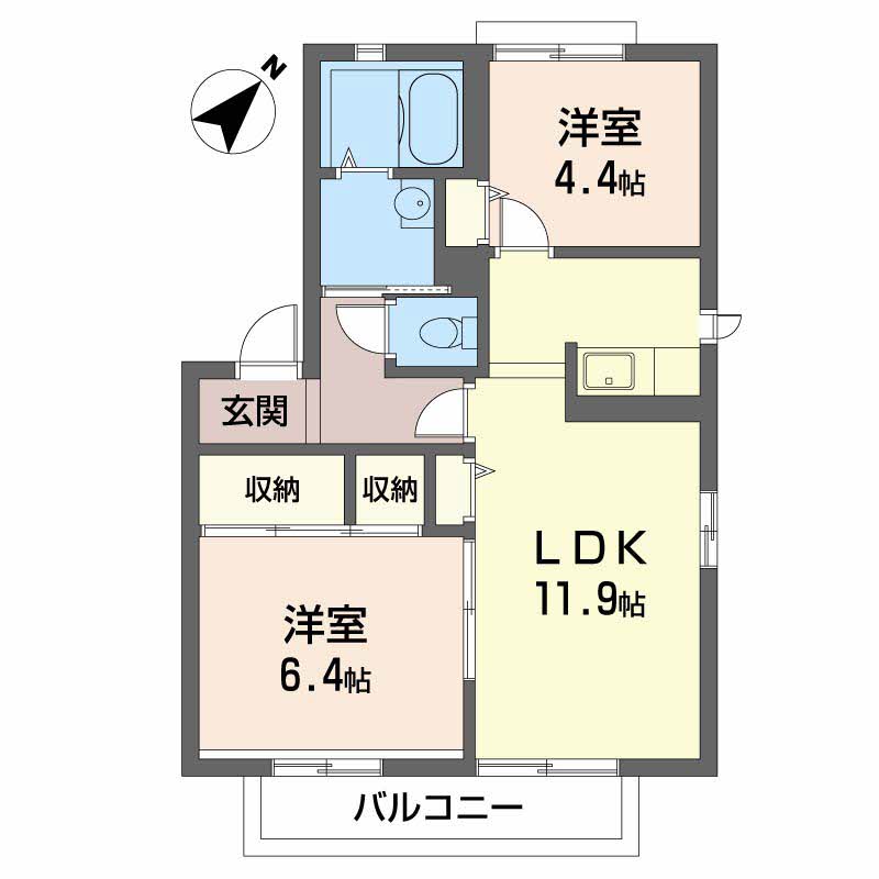 大町ガーデンライフ E201号-2