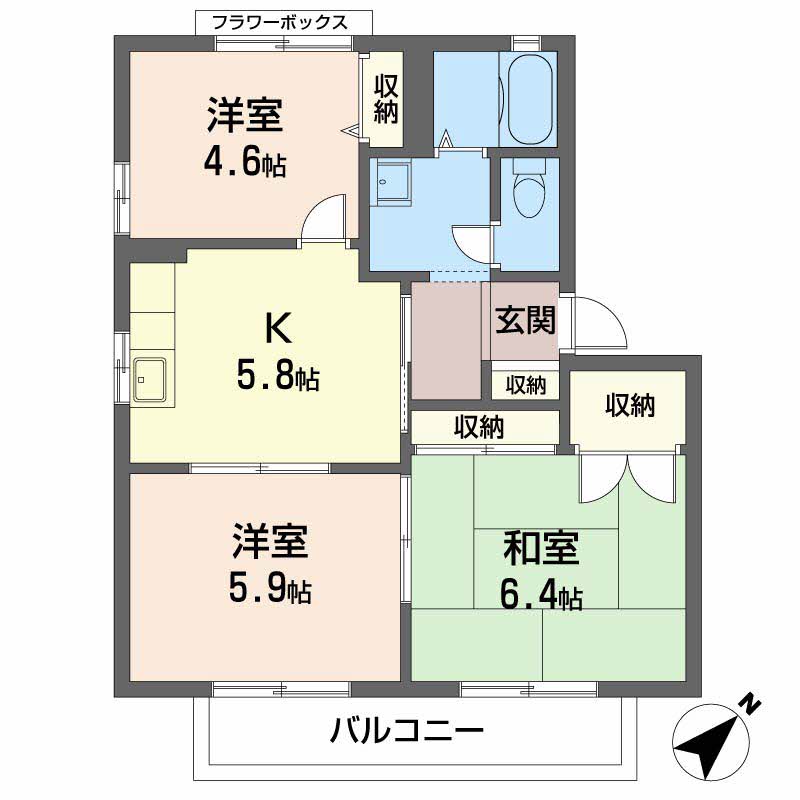 ドルチェ高石B202-2