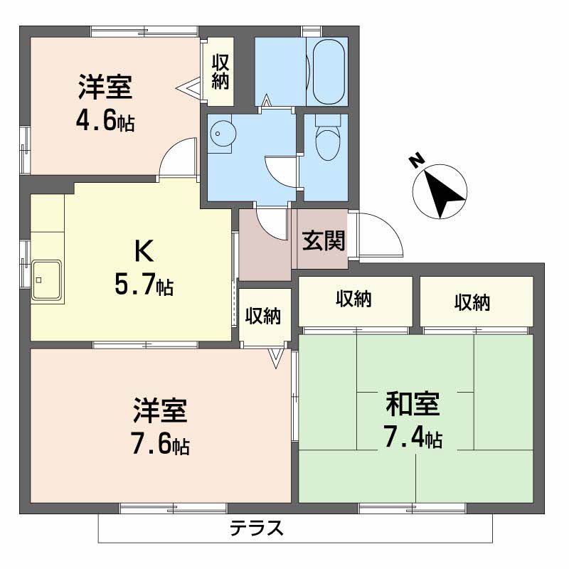 ロージーコート* A103号-6