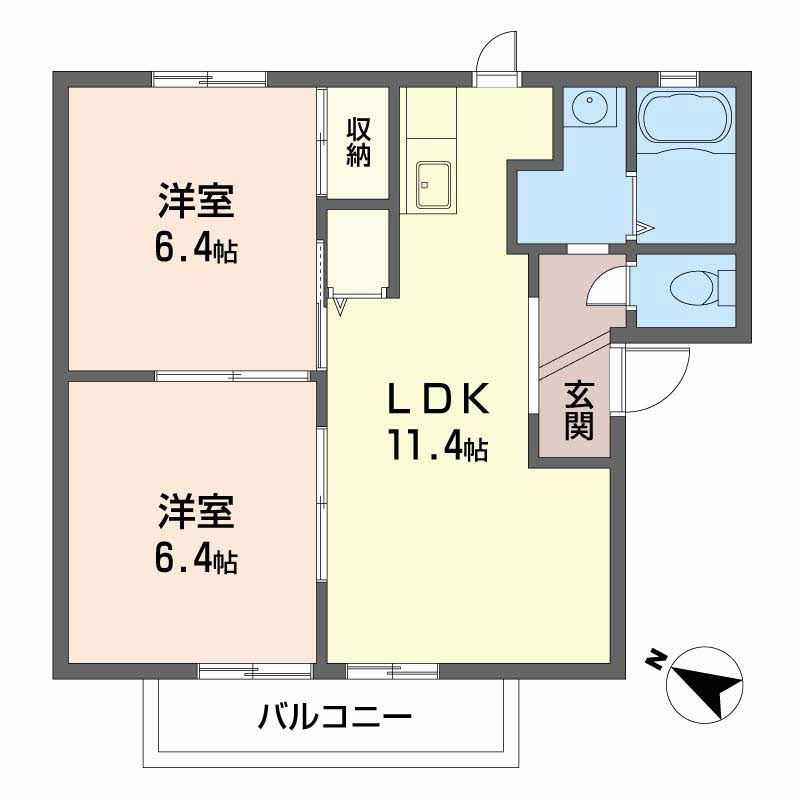 ガーデンハイツ・古谷D201-2
