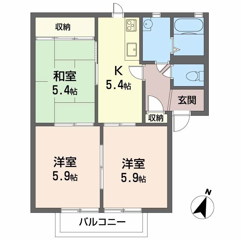 セントラル　ハイツB201-2