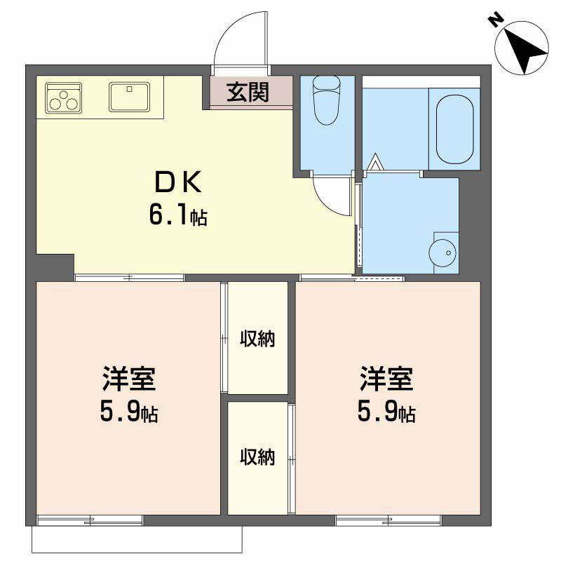 ハイツ　ブルネン0102-2