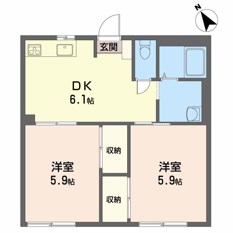 ハイツ　ブルネン 0105号-2