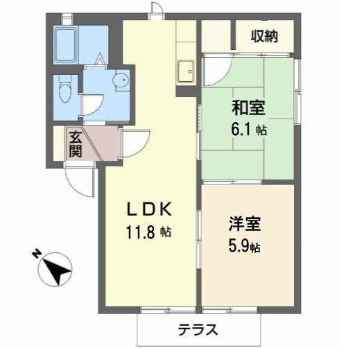 ハイツ　あっと・ほうむ 0102号-2