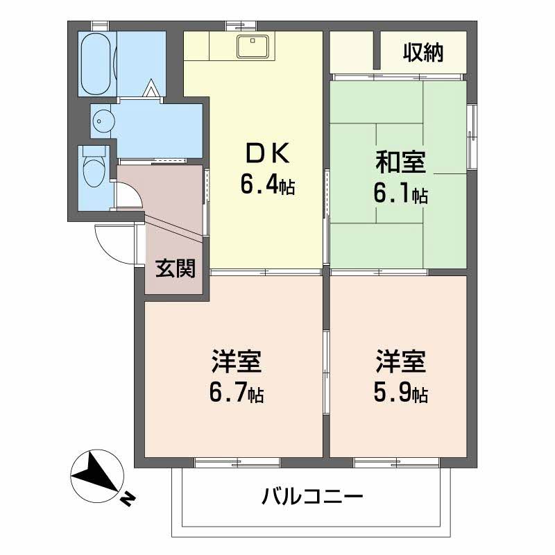 バリュージュ新家A102-2