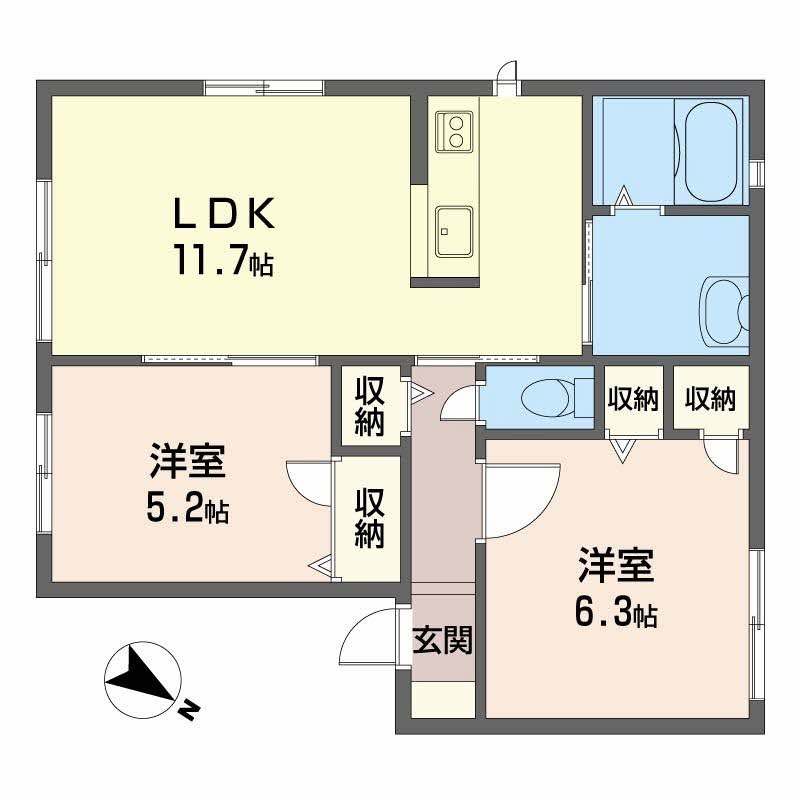 メゾン石川 A101号-3