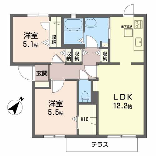 カーサ・ミ－アⅡ B105号-2