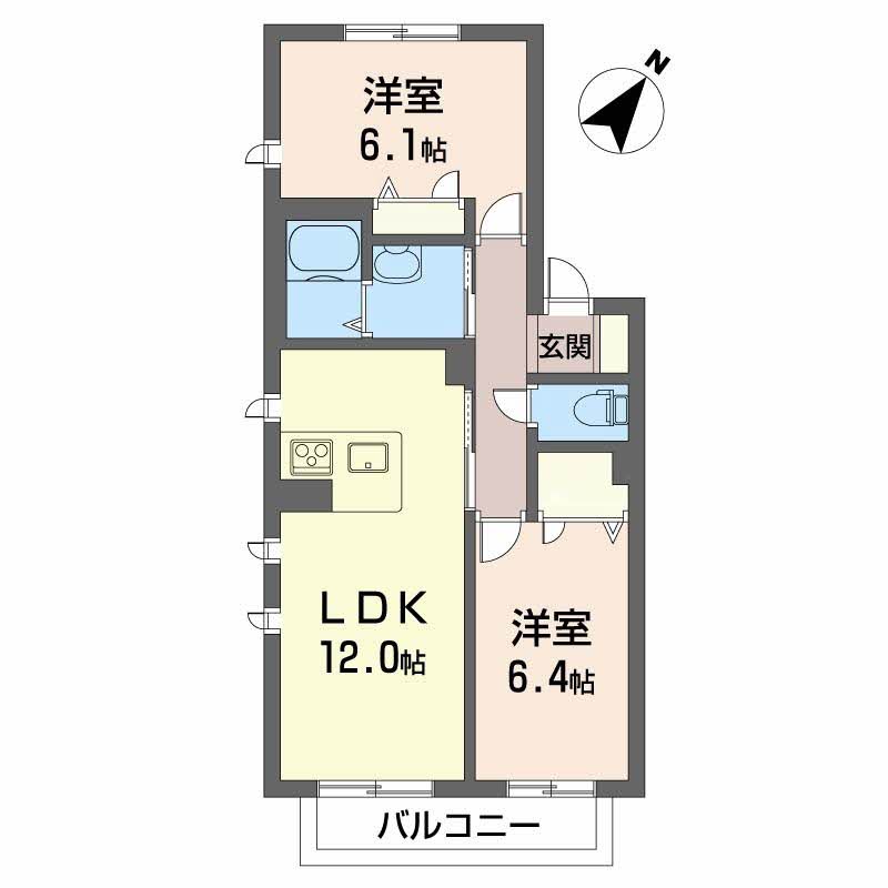 シャーメゾン泉陽B202-2
