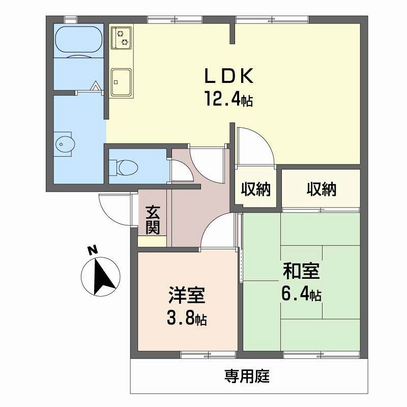タウニィ高岡B102-2