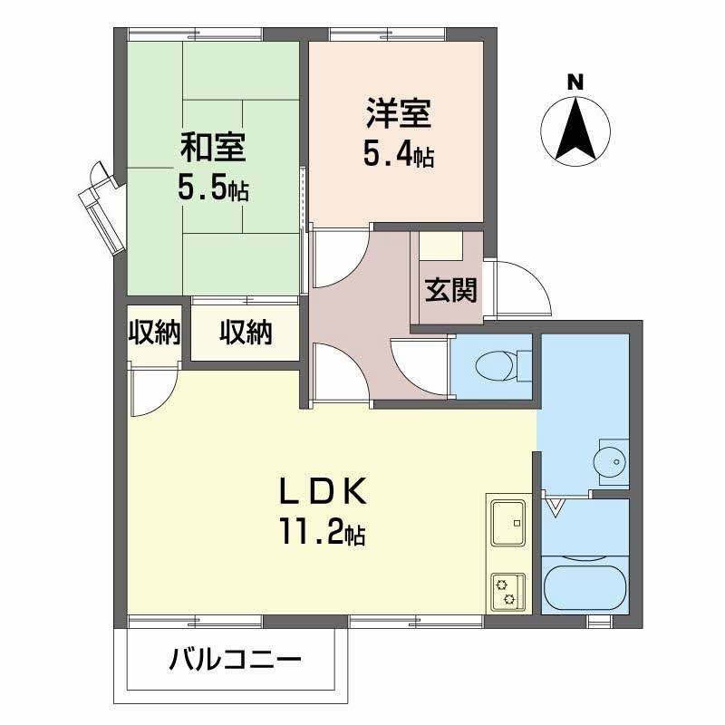 フレグランス粟津 B203号-16