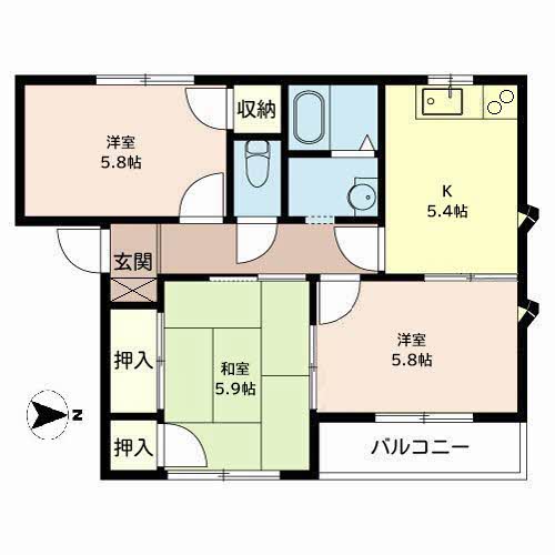 ザックス英賀保 C102号-16
