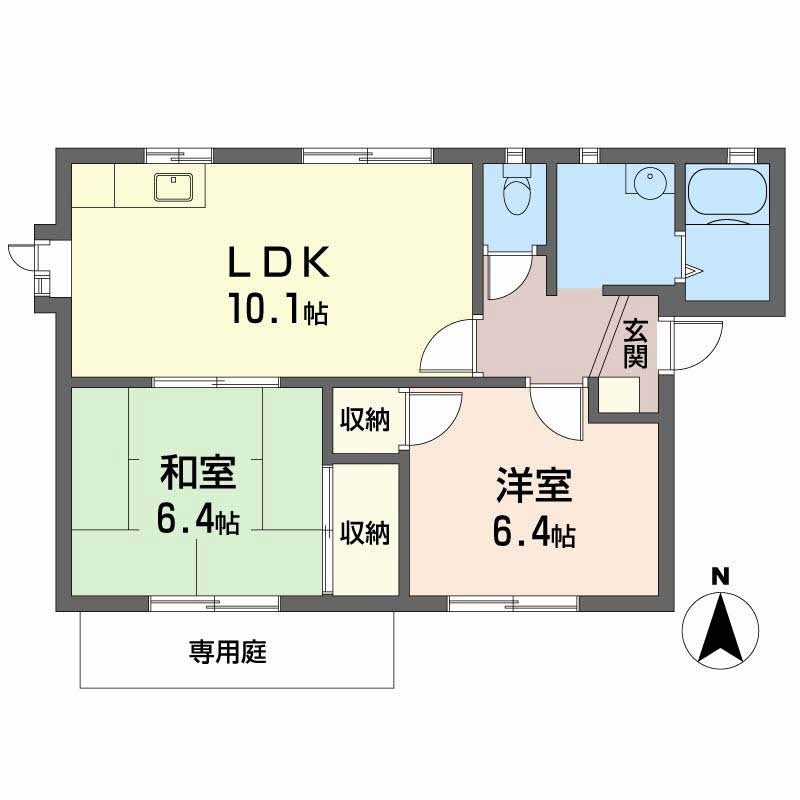 フレグランス今市 0101号-2