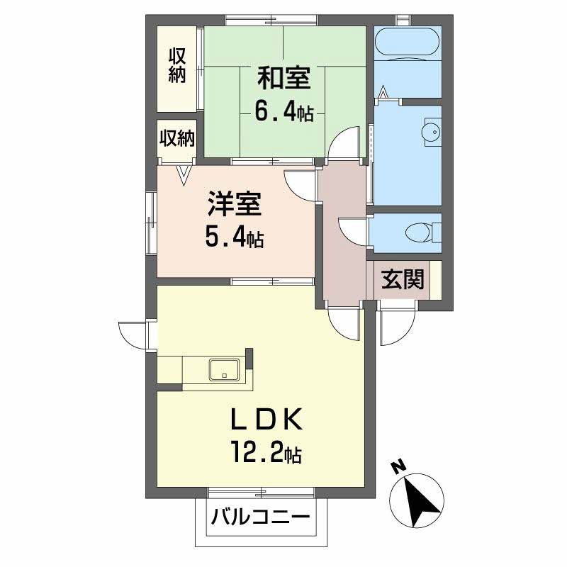ヴィラ・シャンピニヨンⅡD 0201号-11