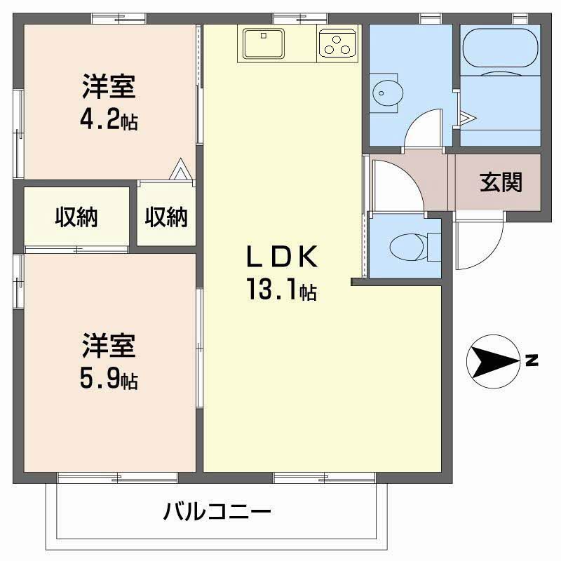 ハイツＫ２0201-2