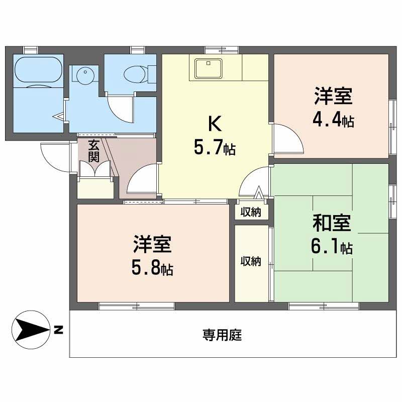 ＬＥ　ＨＡＢＩＴＡＴ（ル　アビタ）A102-2