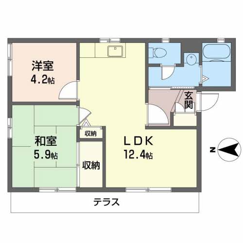 ディアス花北 B101号-12