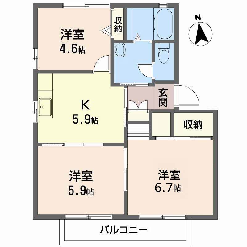 ディアス太田 A202号-2