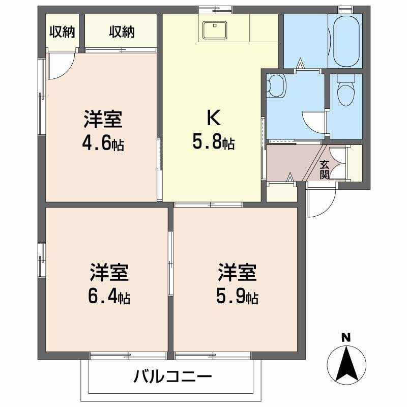 ベルフォーレ A201号-2