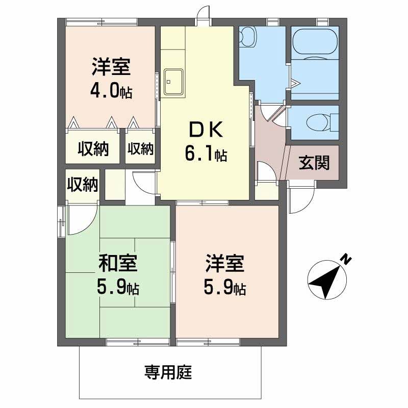 ハイツ立石 0101号-2