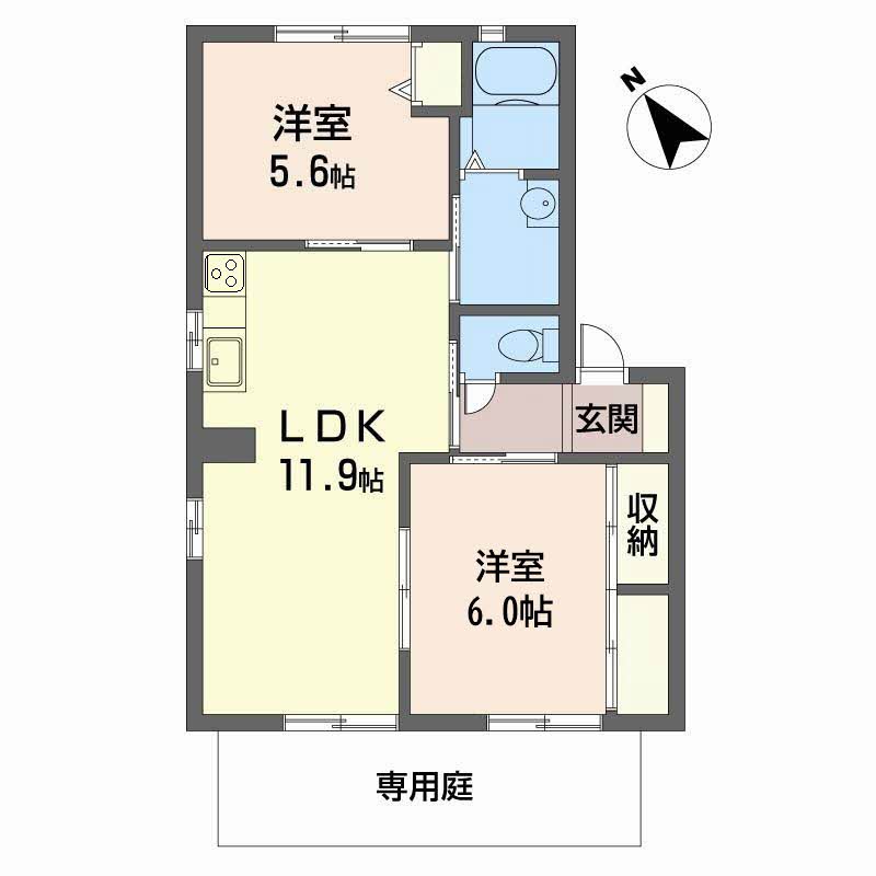 ヴェルジュール別所Ｃ・ＤD102-2