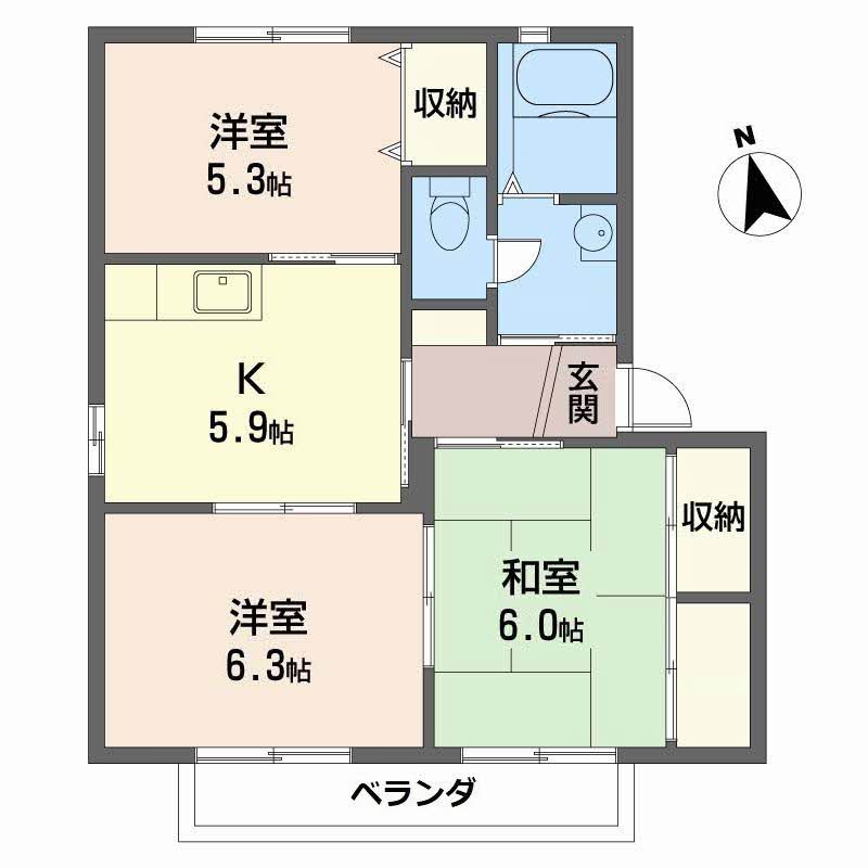 シャーメゾン蒲田A202-2