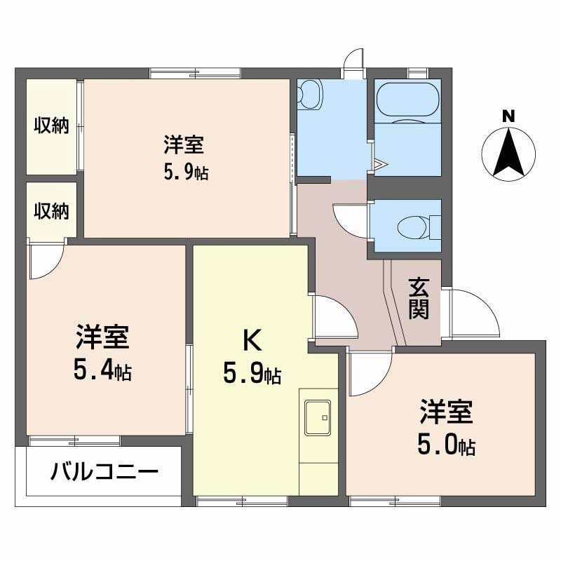 リバーサイドⅡ B102号-13