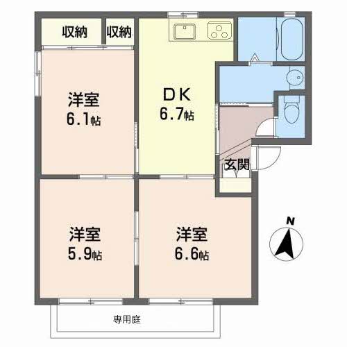 メイプルタウンⅡ A101号-16