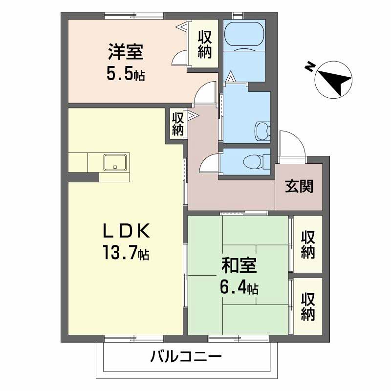 シャーメゾン米田 B201号-12