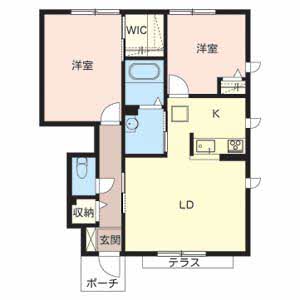 ブランシェ垣内南 A102号-3