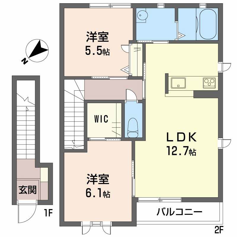 シャーメゾン新在家 0203号-2
