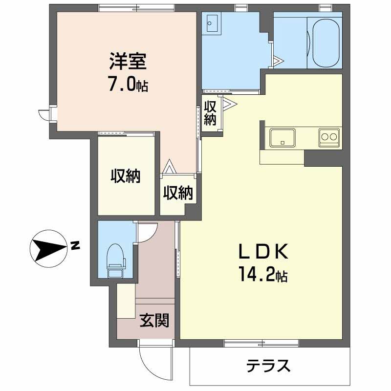 シャーメゾン今宿 B102号-16