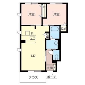 別府ハイツ峰B101-2