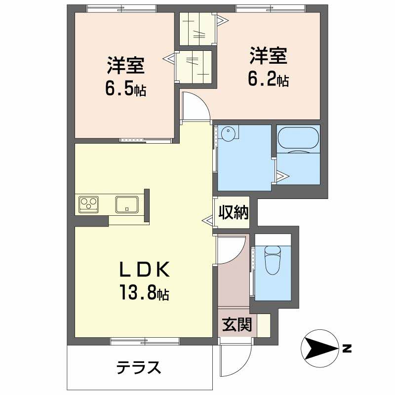 シャーメゾン・ひまわり B102号-14